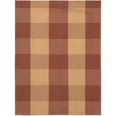 Ferm Living Geschirrtuch Hale Peach/Spice Red - 70 x 50 cm
