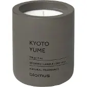 Blomus Duftkerze Fraga Kyoto Yume Grey Tarmac 8 cm