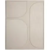 MUST Living Wandpaneel Lorcan aus Holz, modern, beige creme, große Ausführung für Dein Zuhause