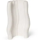 Ferm Living Moire Vase Off-White - , Moire, Weiß, Gips / Ton