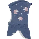 Maximo Schlupfmütze Einhorn Herzen, blau | mehrfarbig, 49