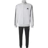Adidas Herren Sportanzug Sportswear Basic 3-Streifen French Terry