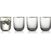 Lyngby Glas Glas Glas Palermo Gold 350 ml (4-Stück)