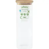 Pebbly Vorratsdose Pebbly Rund Holz 2,2 Liter