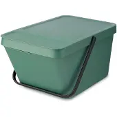 Brabantia Sort & Go Stapelbare Sortierbehälter Tannengrün