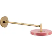 UMAGE Asteria Long LED-Wandlampe, rosé/messing, Stecker - , Asteria Long, dimmbar, Gold / Messing, für Wohnzimmer, Metall, Design