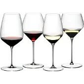 Riedel 5330/47-1 VELOCE Tasting Set - 4 Gläser aus Kristallglas
