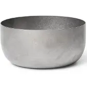 Ferm Living Schüssel Tumbled Stainless Steel 12 cm