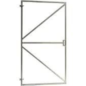 Intergard Gartentor Torrahmen einstellbar mit Schloßkasten 100x155cm
