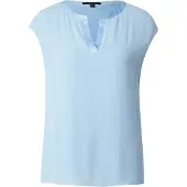 Comma T-shirts Light Blue Größe: 40 | Hemden Outlet | Damen | Blau