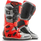 Gaerne SG-12 Grau Schwarz Orange Motocross Stiefel Größe 43