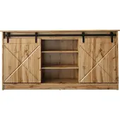 Cama Kommode 160x80x35 GRANERO Eiche wotan, Eiche, Partikelbord, Einfarbig, Modern, Rechteckig, Partikelbord