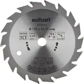 Wolfcraft 1 Kreissägeblatt HM, 18 Zähne ø127mm
