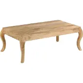 vidaXL Couchtisch 110 x 60 x 40 cm Mangoholz Massiv