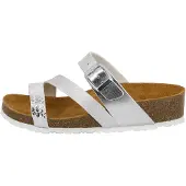 Lico Natural Glitter Pantolette - silber