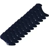 Diadora Unisex Sneaker Socken, 12er Pack - Socken, Mercerisierte Baumwolle, Logo, einfarbig