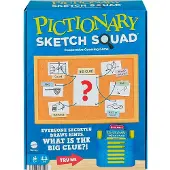Mattel Games Pictionary Sketch Squad Brettspiel Durchsichtig Durchsichtig One Size