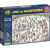 Jumbo Jan van Haasteren - Skateboarden In Der Bowl (2000 Teile), 2000 Stück(e), Humor, 12 Jahr(e)