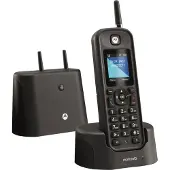 Motorola O201 Schnurlostelefon, Farbdisplay, Rufnummernanzeige, Freisprechfunktion, DECT