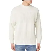 Calvin Klein Jeans Stehkragenpullover mit Rippstrick