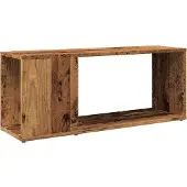 vidaXL TV-Schrank Altholz-Optik 80x24x32 cm Holzwerkstoff