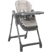 Lorelli Kinderhochstuhl Chef 3 in 1 klappbar Kinderstuhl Booster-Sitz Fußstütze beige