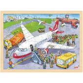 Goki Puzzle: Flughafen 96 Stück