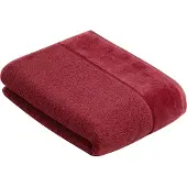 Vossen Duschtuch Pure Red Rock (67 x 140 cm) (2er Set)