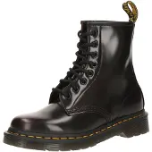Dr. Martens für Damen. 41773600 1460 Arcadia Lederstiefel in Kirschrot (41), Wohnung, Schnürsenkel, Lässig, Kastanienbraun