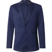 Jack & Jones Sakko "JPRJAXON Jersey Blazer mit Stretch für stylischen Look" meliert, modisch, slim fit, Materialmix