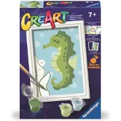 Ravensburger CreArt - Malen nach Zahlen - Friendly Seahorse