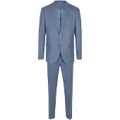 Steffen Klein Anzug REGULAR FIT in hellblau | Gr.: 54