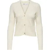ONLY Strickjacke "ONLKATIA LS CABLE V-NECK CARDIGAN CC KNT"