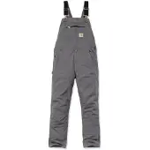 Carhartt Arbeitsoverall Rugged Flex Rigby Bib Herren Gravel-W48/L30
