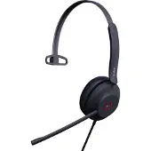 Yealink UH37 Mono UC USB-C/A Headset, Kabelgebunden, 20 - 20000 Hz, Büro/Callcenter, 96,5 g, Kopfhörer, Schwarz