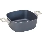 Norbert Woll Diamond LITE Pro, Gussbräter, viereckig, 26 x 26 cm ohne Deckel nicht Induktion