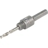 Wolfcraft Opspanas,Centreerboor Hss, 6Kant, V Bimetaal Gatzaaginzetstuk Ø 32-68Mm, Art.-3492- 3494- 3768- 3773