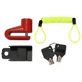 Pro-Mounts PM2022AC10, Scheibenschloss, Schwarz, Rot, Gelb, Stahl, 2 Stück(e), 120 mm, 380 mm
