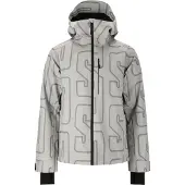 SOS Herren Jacke Cervinia Insulated AOP Jacket Beige XL