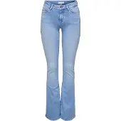ONLY ONLBLUSH MID FLARED DNM TAI198 NOOS Special Bright Blue Denim S/34