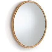 La redoute interieurs Spiegel Nogu, Rattan, Rund Ø 90 Cm