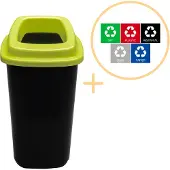 Plafor - Sortierbehälter 45l - Recycling - Grün