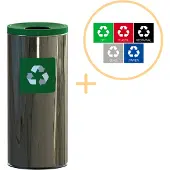 Alda Eco - Prestige Abfallbehälter 45l - Grün
