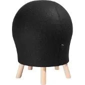 Topstar Hocker Sitness Alpine, mit integriertem Gymnastikball, Bezug 75 % Schurwolle, anthrazit