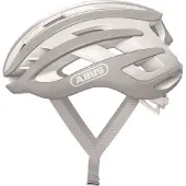 ABUS Rennradhelm AirBreaker - High-End Fahrradhelm für den professionellen Radsport - für Jugendliche und Erwachsene - Helm für Damen und Herren - Pure Grey, Größe M (52-58 cm)