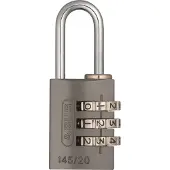 ABUS Abzahlenzahl Vorhängeschloss 145 20 Titan - Grau - 5 cm