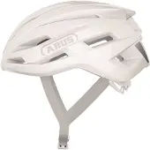 ABUS Rennradhelm StormChaser ACE - leichter Fahrradhelm für Radrennen, Gravelbike-Touren und Cyclocross - für Damen und Herren - Pure White, Größe M (54-58 cm)