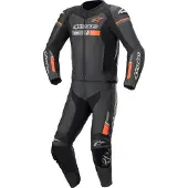 Alpinestars GP Force Chaser Lederkombi 2-tlg. schwarz/rot 48 Herrenrot48 - Motorradbekleidung - Motorradkombis