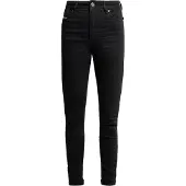 John Doe Luna High Mono Damen Jeanshose black used 25/30 Damenschwarz25/30 - Motorradbekleidung - Damen Motorradbekleidung