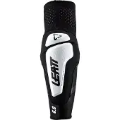 Leatt 3DF 6.0 Weiß Motocross Ellbogenprotektoren Größe XL